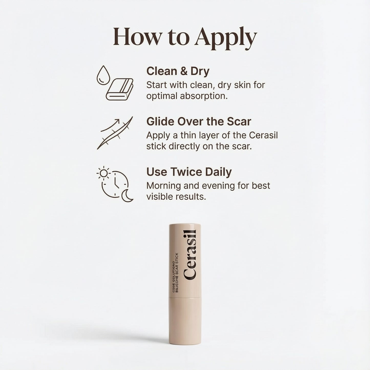 Cerasil® Scar Stick